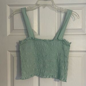 Seafoam green, American Eagle top size medium